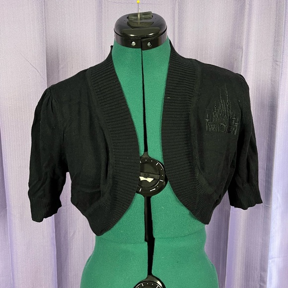 Disney Dress Shop Black Cardigan - Picture 1 of 5